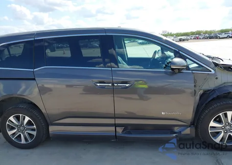 2015 Honda Odyssey Touring/Touring Elite from USA, damaged, VIN 5FNRL5H90FB078366